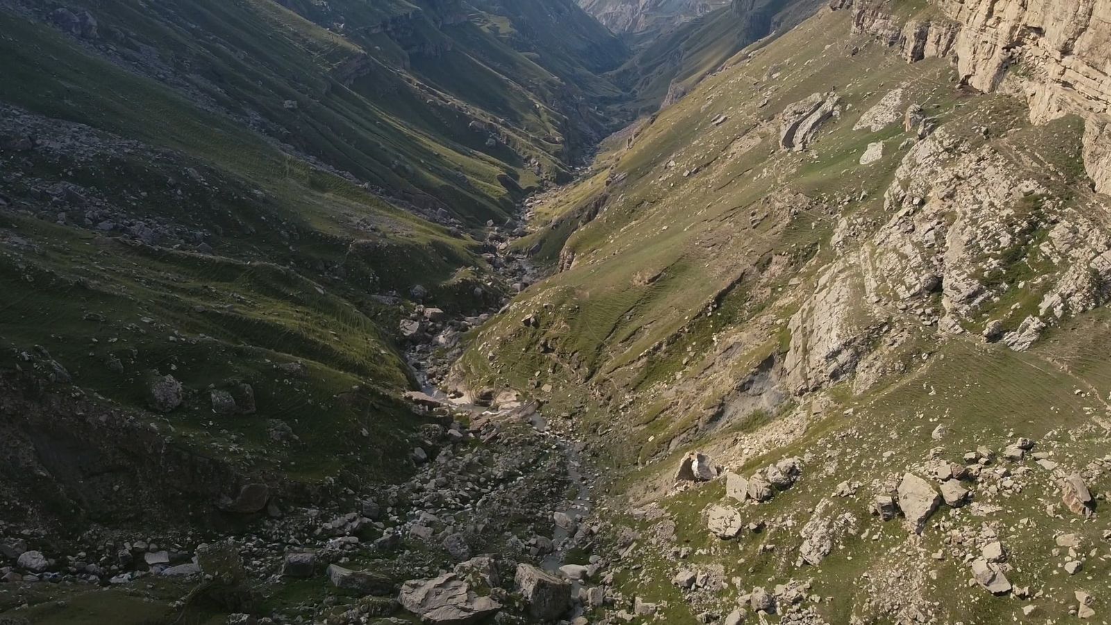 Drone Footage of a River and Mountains Free Stock Video Footage ...