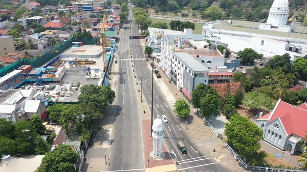 Colombo, Sri Lanka. Drone View Free Stock Video Footage, Royalty-Free ...