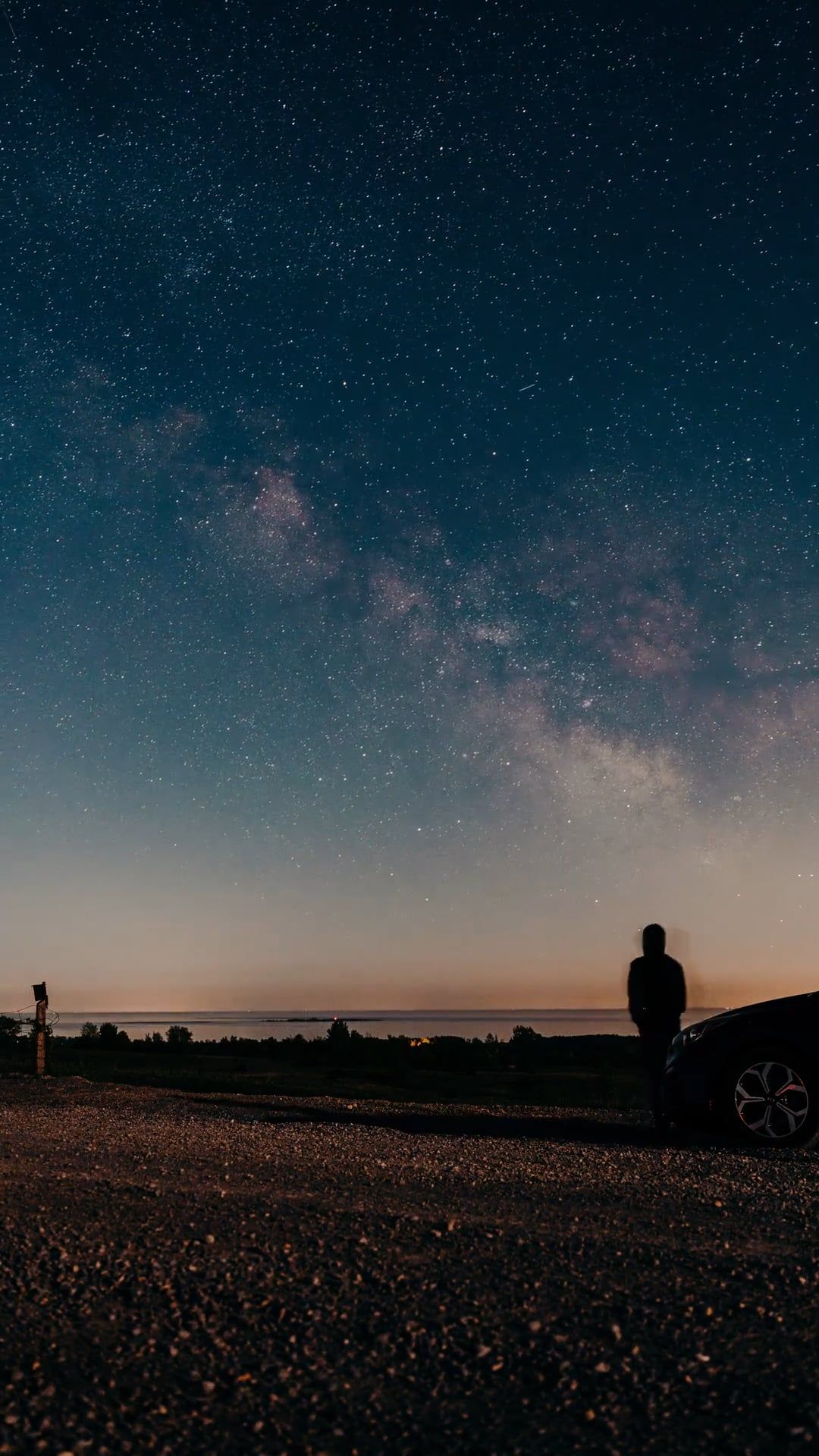 The milky way over the ocean Free Stock Video Footage, Royalty-Free 4K ...