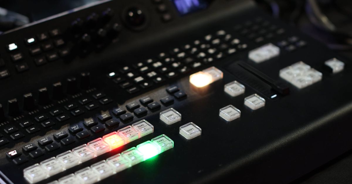 Video Mixing Table A close up of a video mixing board Free Stock Video Footage, Royalty ...