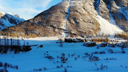 Ville village Bessans - Pointe de Tierce - neige - montagne- tourisme - ski