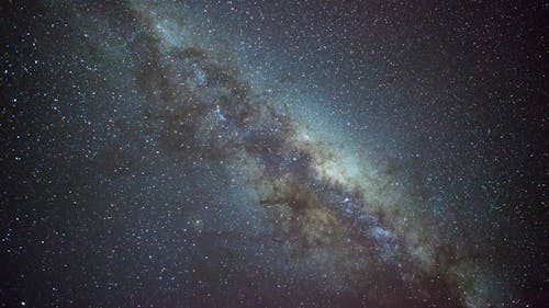 Vídeo De Lapso De Tempo Da Via Láctea