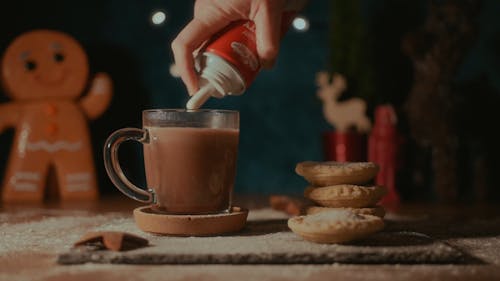 Christmas Time - Cakes and Hot Chocolate