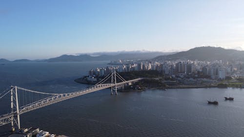 Florianópolis Santa Catarina Drone 4k Morning Sunrise