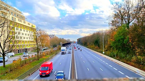 Traffic Jam Car circulation 