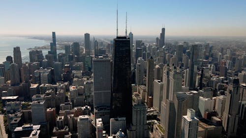 Daytime Aerial Chicago 