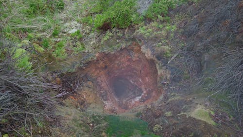 Volcanic activity hole of the Island of Terceira