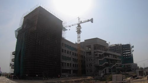 BUILDING CONSTRUCTION TIMELAPSE