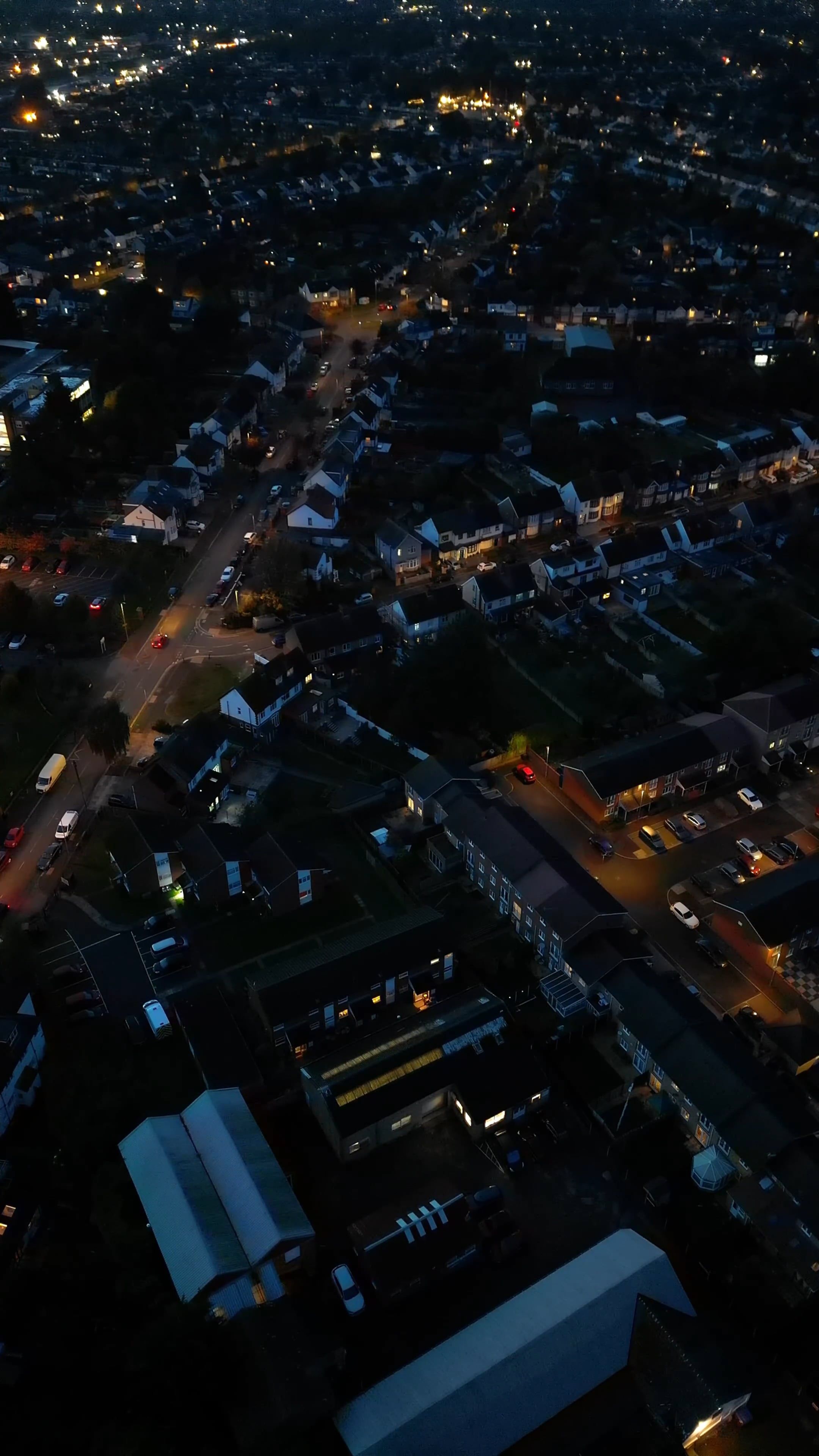 the city at night with lights and buildings 19735642 — free pexels stock footage