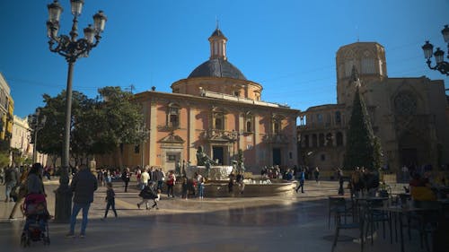 Valencia city square