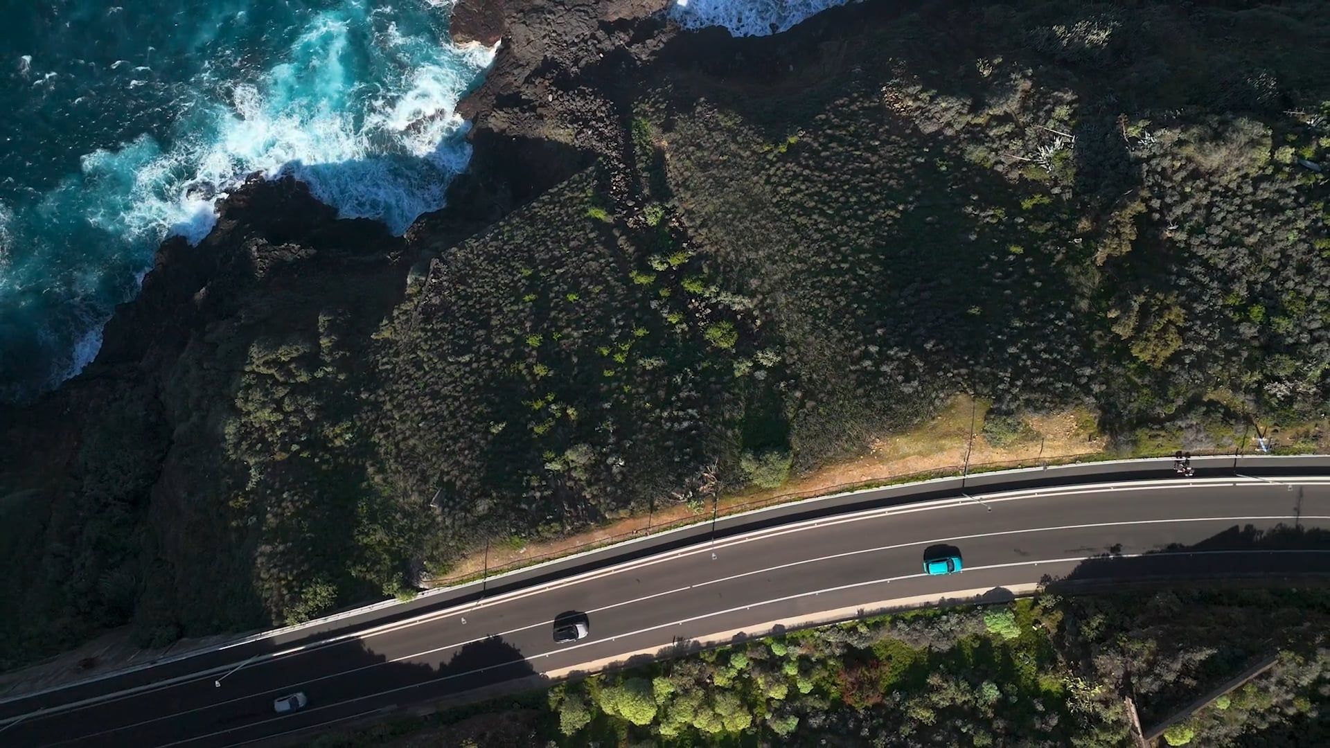 Road and Ocean Free Stock Video Footage, Royalty-Free 4K & HD Video Clip