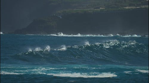 Atlantic ocean waves
