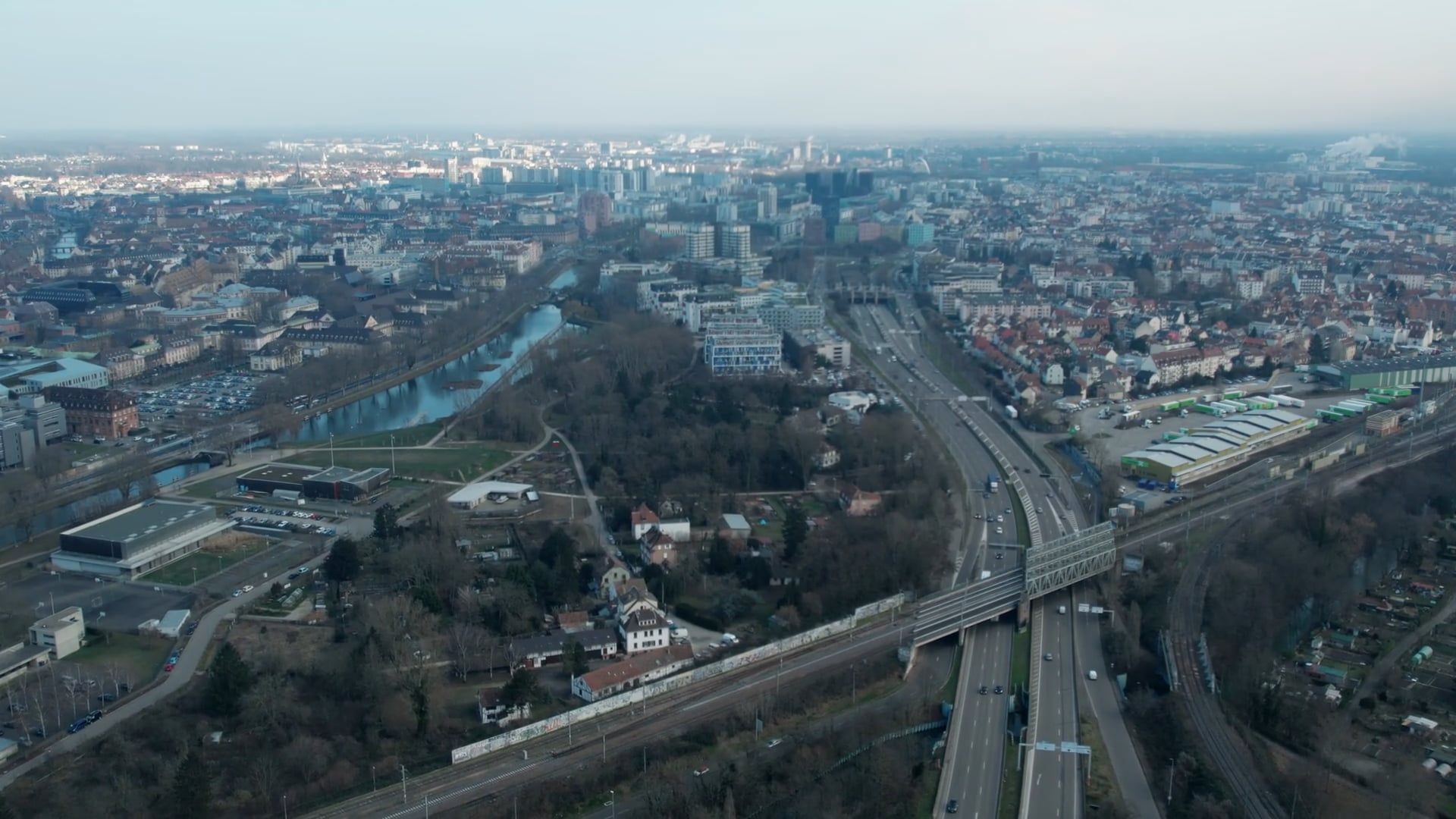 busy road near strasbourg 19859019 — free pexels stock footage