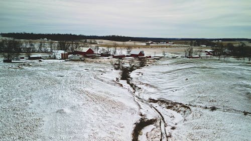 Amish farm scene