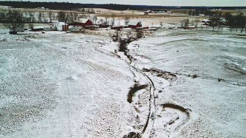 Amish farm scene