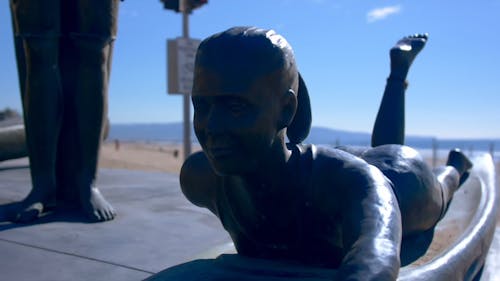 Manhattan Beach Sculpture Woman