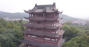 黄鹤楼视频素材