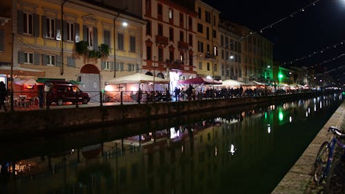 Night Scenes - Navigli in Milan