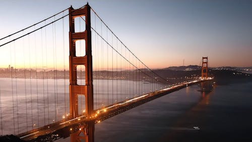 Golden Gate Bridge In San Francisco