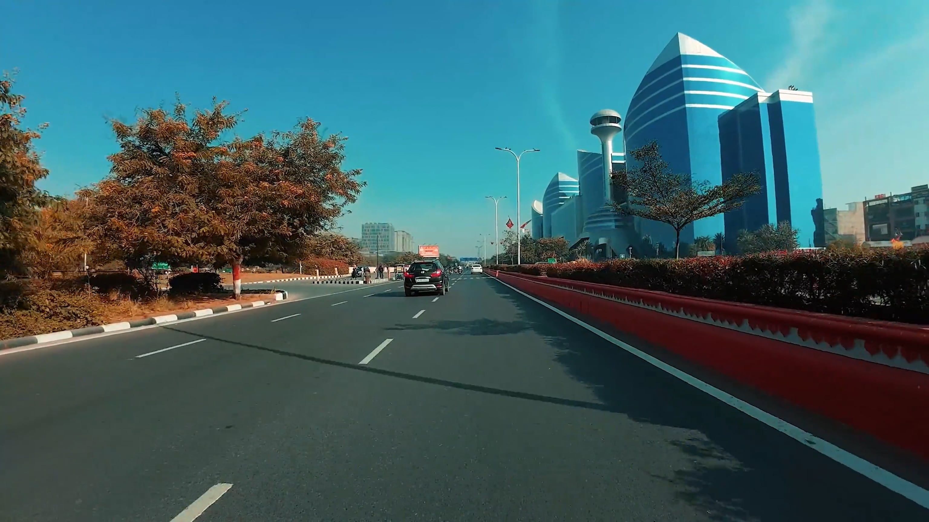 WTP World Trade Park JLN Street Jaipur Free Stock Video Footage ...