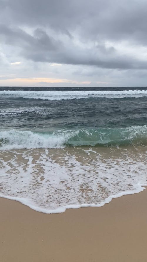 Beach Waves Sand