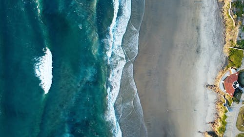 Pacific Ocean, waves. Baja California. Mexico, Rosarito