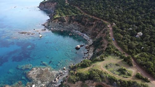 cyprus coast road to blue lagoo