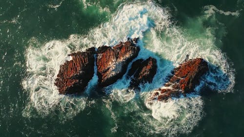 Pacific Ocean, waves. Baja California. Mexico, Rosarito