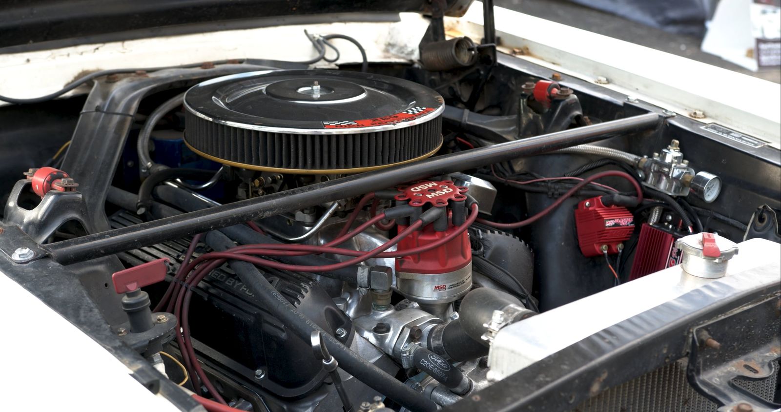 Classic Car Engine Close-Up at Show Free Stock Video Footage, Royalty ...