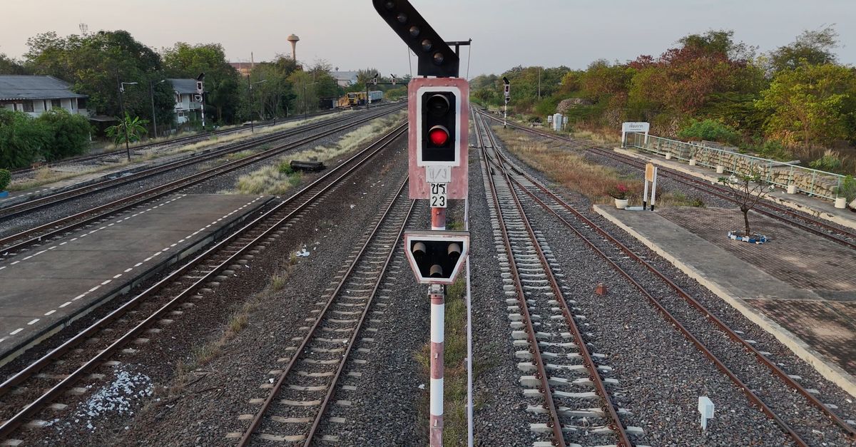 Rail Light Rfa Railway Light Up Close Free Stock Video Footage, Royalty-Free 4K & HD ...