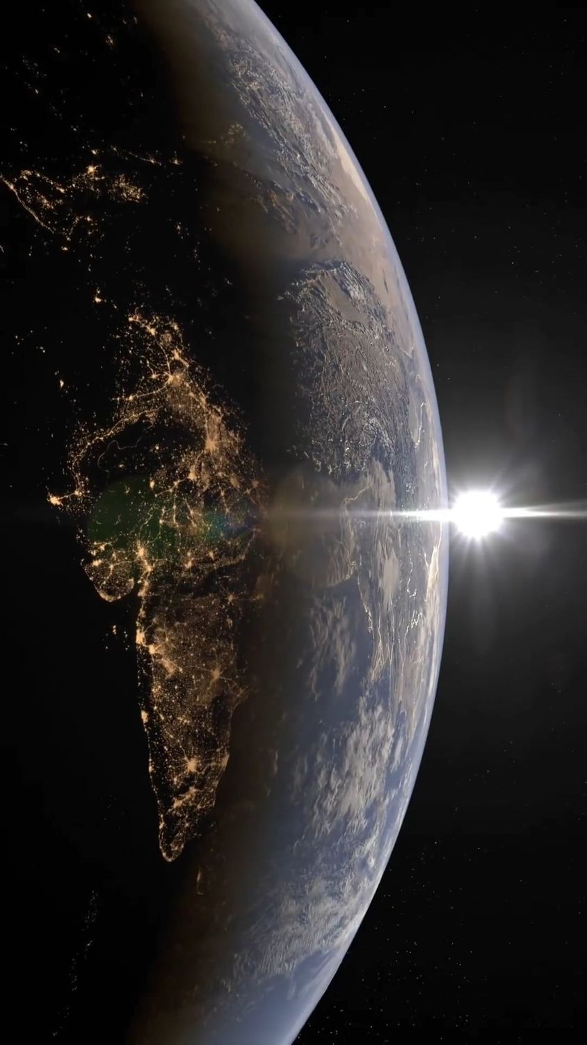 Earth Rotation Adding Day Earth Free Stock Video Footage, Royalty-Free 4K & HD Video Clip