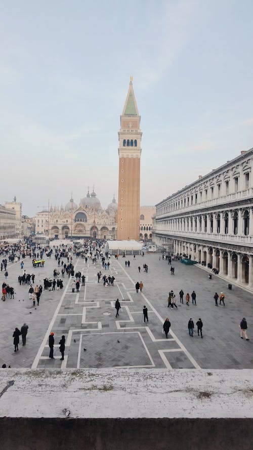 Look at the St. Mark's Square
