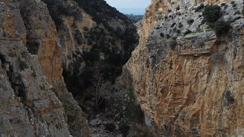 flight in avakas gorge on cyprus