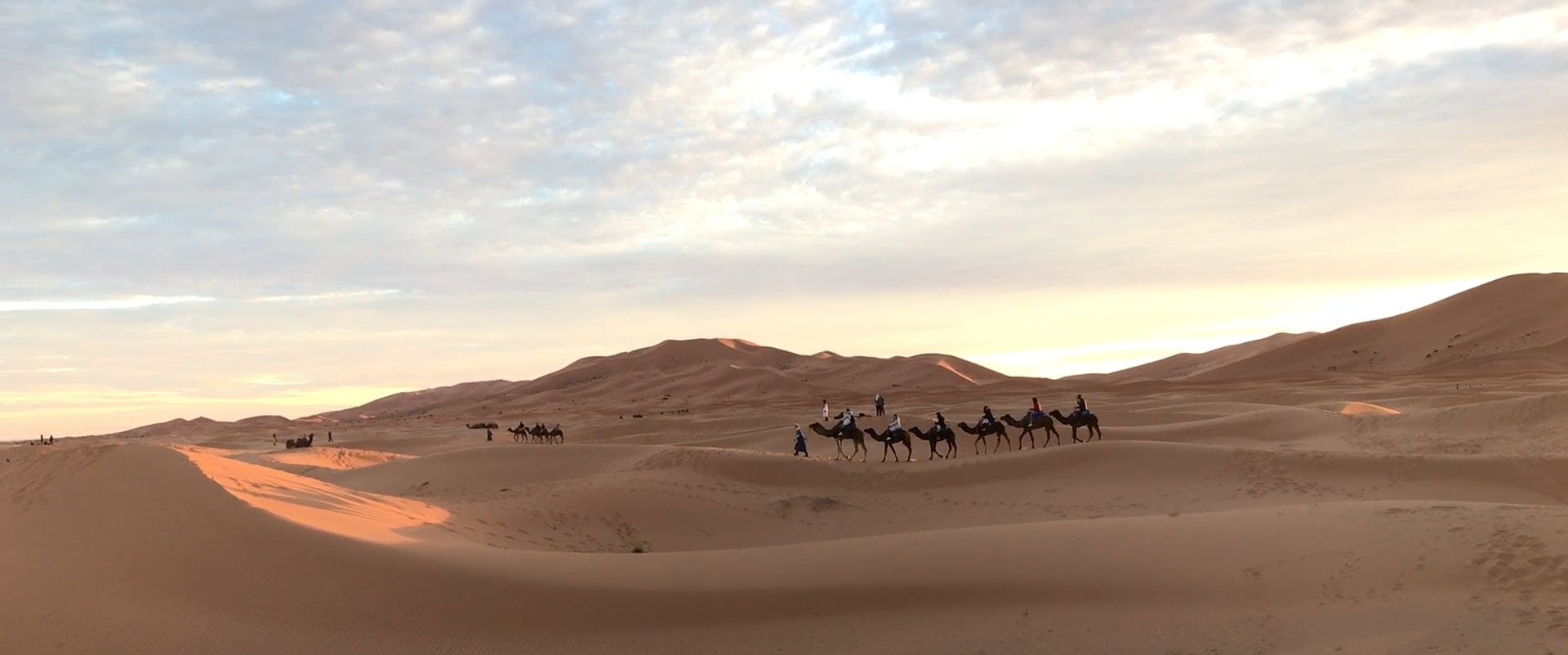 Traveling On Western Desert 4k Gif Animation Stock Video