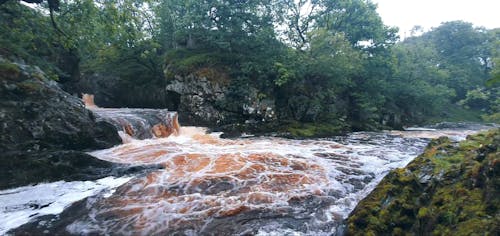 Waterfall rain