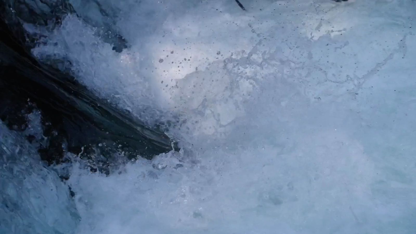 A close up of a stream with water flowing Free Stock Video Footage ...