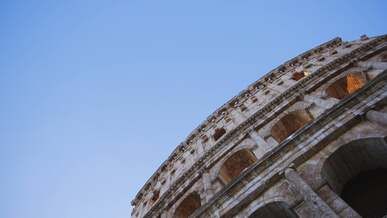 the colossion is a large building with many arches