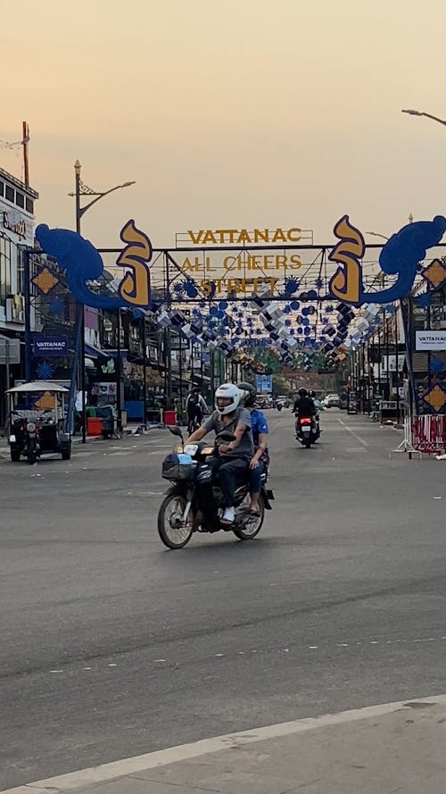 Siem Reap Cambodia Street Video Reels Vertical 