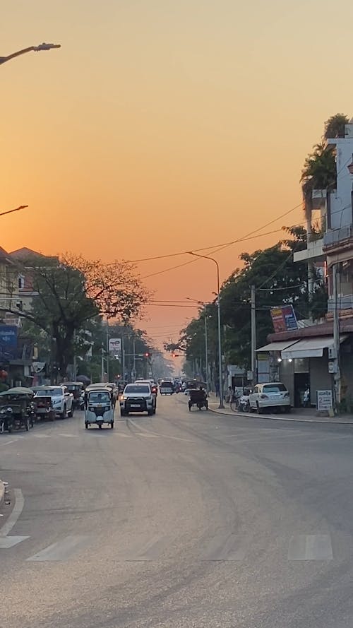 Siem Reap Cambodia Street Video Reels Vertical 