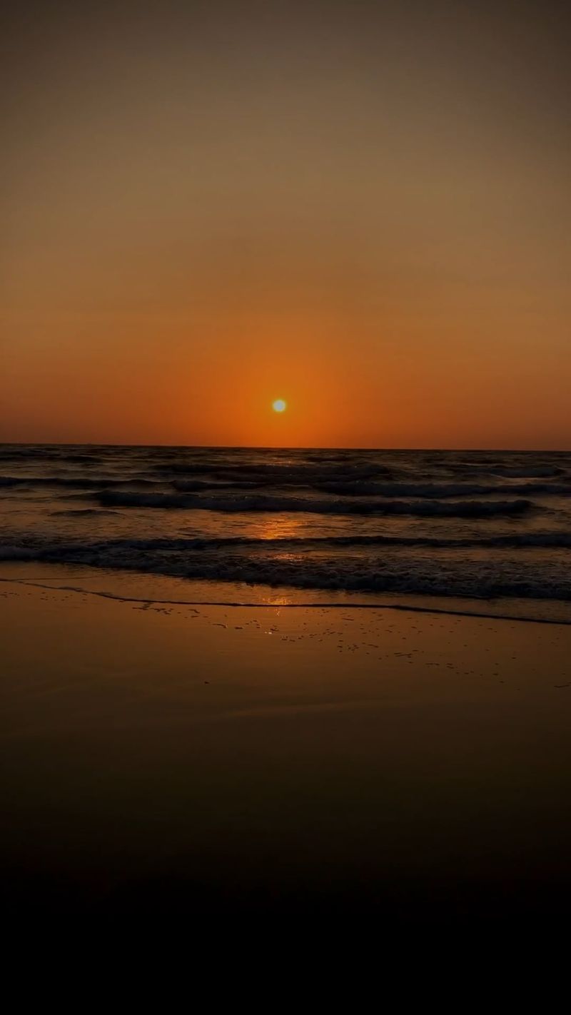 A person standing on the beach at sunset Free Stock Video Footage ...