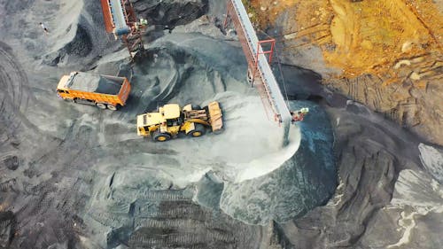 Luchtfoto Van Industriële Site