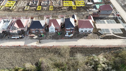 New Build housing estate 