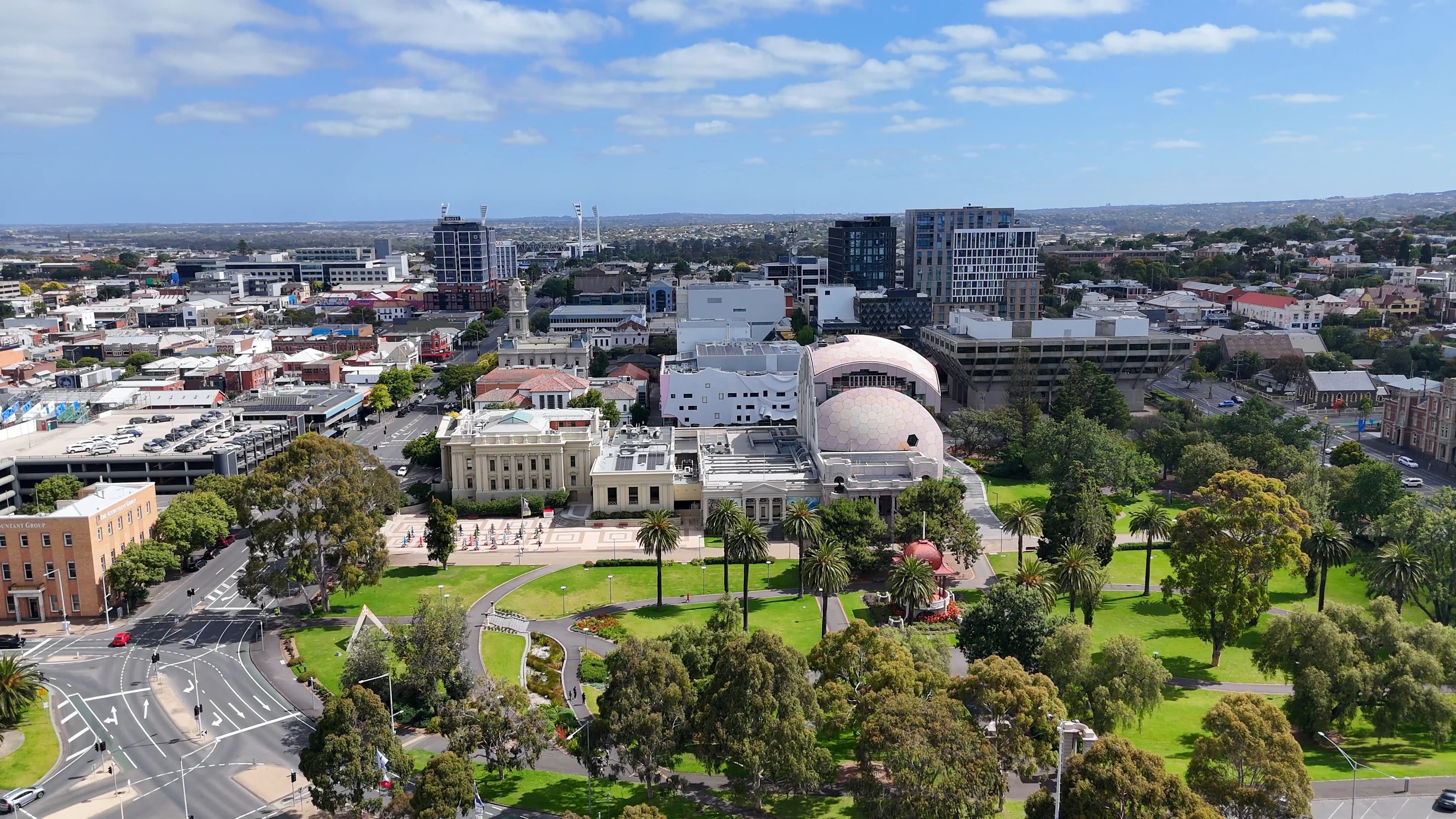 The city of perth from above Free Stock Video Footage, Royalty-Free 4K ...
