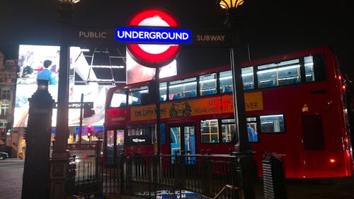 Ciudad De Londres Con Sistema De Metro