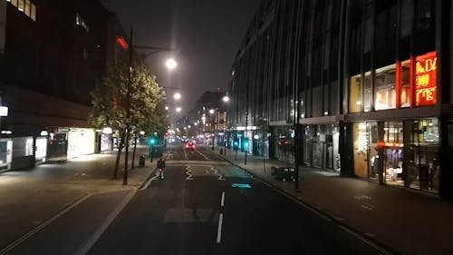 Travelling At Night In London