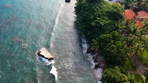 Aerial View Of  Beautiful Resort