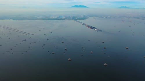 Aerial Shot Of Ocean