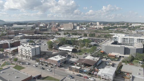 Vue Aérienne D'une Ville