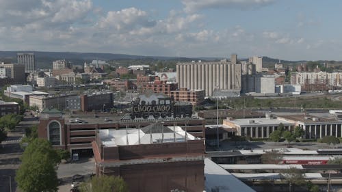 Aerial Shot Of City