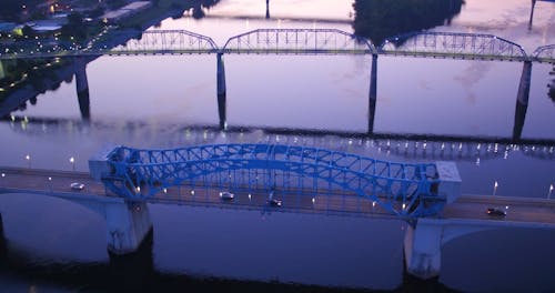 Luchtfoto's Van Een Brug